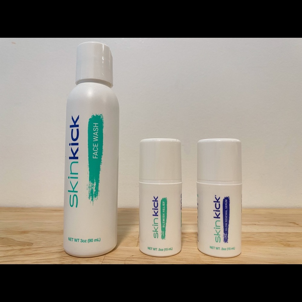 SkinKick clear skin trio